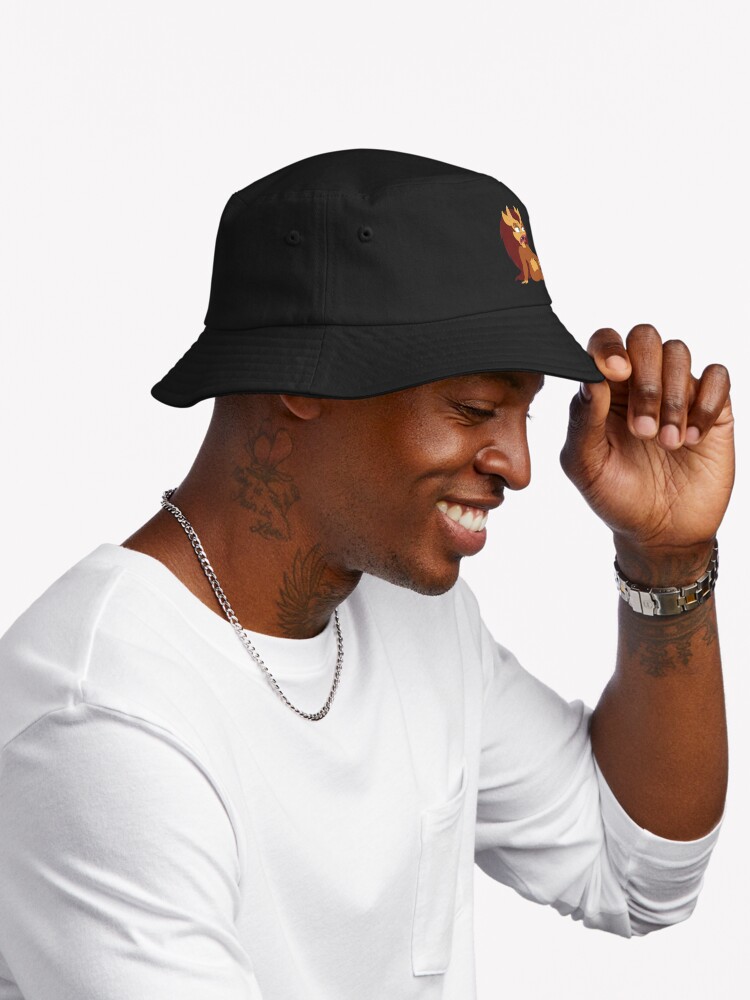 Big Mouth Connie The Hormon Monster Sitting Bucket Hat Official Big Mouth Merch