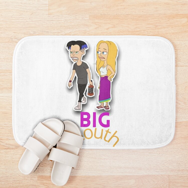 Lola Skumpy From Big Mouth Bath Mat Official Big Mouth Merch