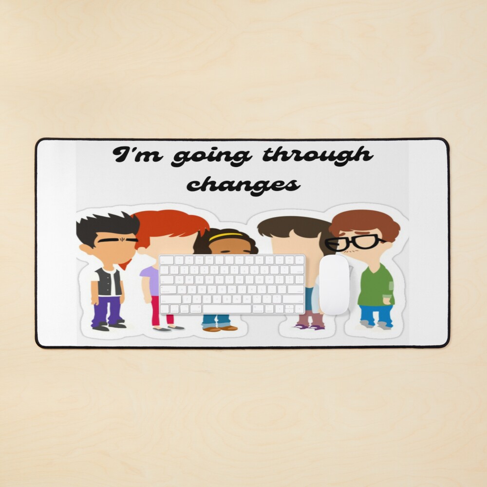 Big Mouth Cast (Fan Art) Mouse Pad Official Big Mouth Merch