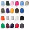 sweatshirt color chart - Big Mouth Merchandise