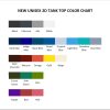 tank top color chart - Big Mouth Merchandise
